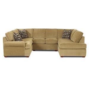 Klaussner Troupe Sectional Sofa